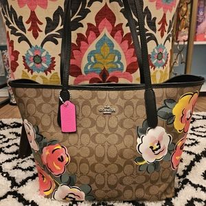 Coach City Tote - Vintage Rose